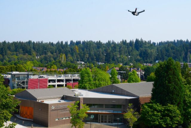 Drone vs. shoplifter: Watch how Redmond PD tracks an alleged thief from high in the sky