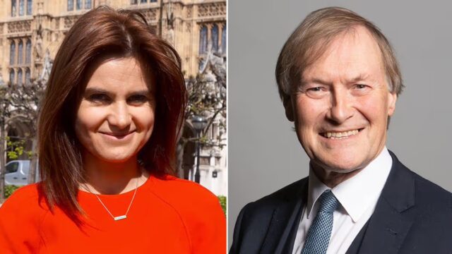 GOSSIP.CO.UK : Murdered MPs Jo Cox and David Amess' families