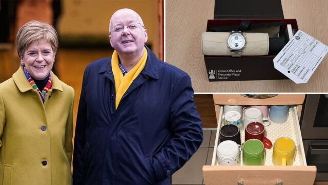 GOSSIP.CO.UK : Peter Murrell's outrageous shopping list - £2,000 umbrellas,