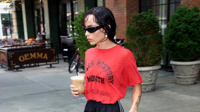 GOSSIP99 : 9 Outfits That Prove Zoë Kravitz Is The Ultimate Off-Duty Style Icon