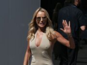 GOSSIP99 : Amanda Holden goes braless in a plunging gown while Hannah Waddingham battles soaring temperatures at Ride Or Die photocall as stars sizzle in the heatwave