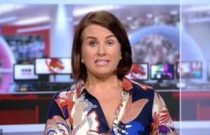 GOSSIP99 : BBC News presenter Nina Warhurst says she’s struggling through a ‘difficult week’ and says ‘the stories affecting children have weighed heavy on all of us’ after her eye sparked concern among viewers