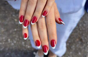 GOSSIP99 : Cherry French Nails Are This Summer’s Simplest Beauty Upgrade