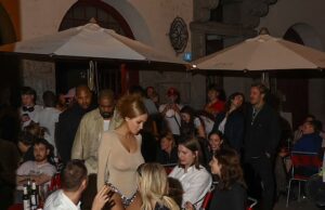 GOSSIP99 : Hilarious photo of unimpressed man sums up what the Swiss think of Kanye West and Bianca Censori as she steps out in another X-rated outfit