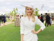 GOSSIP99 : Holly Willoughby oozes elegance in a white skirt suit and hat as she and regal Georgia Toffolo lead the celeb glamour at Royal Ascot ladies’ day