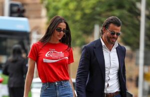 GOSSIP99 : Indy Clinton divides opinion after she wears X-rated T-shirt to Federal Court for her husband Ben Azar’s unfair dismissal case and then doubles down with a naughty Instagram post