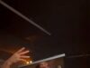 GOSSIP99 : Jake Hall’s ex Chloe Lewis kisses a picture of the late star while dancing on stage as his brother performs a DJ set and mourners bounce on vast art installation at ‘unconventional’ funeral