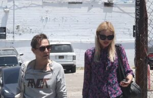 GOSSIP99 : Jamie Hince, 57, steps out with Kate Moss doppelganger, 29, who looks just like his supermodel ex in hotpants and ballet flats while smoking a cigarette