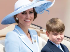 GOSSIP99 : Kate Middleton Matches With Princes George And Louis At Trooping The Colour