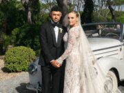 GOSSIP99 : Little Mix Star Perrie Edwards Wore 3 White Dresses To Marry Footballer Alex Oxlade-Chamberlain In Portugal