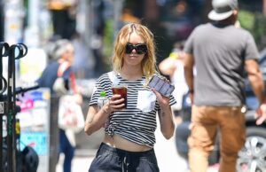 GOSSIP99 : Milly Alcock shows off her natural beauty as she steps out in New York makeup-free after facing backlash over her looks in new Supergirl film