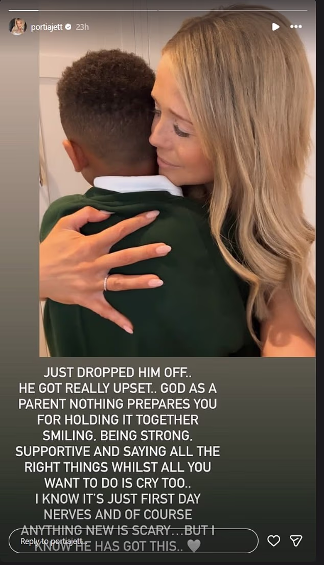 GOSSIP99 : Ore Oduba's son, 8, is left in tears
