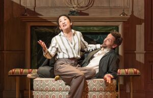 GOSSIP99 : PATRICK MARMION reviews The Misanthrope at the National Theatre: Sandra Oh is a complete natural but she’s chosen a dog’s dinner of a play to make her British theatre debut