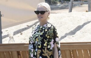 GOSSIP99 : Pamela Anderson, 58, is radiant as she soaks up the sun in Saint-Tropez with son Dylan, 28, ahead of his wedding to fiancee