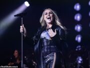 GOSSIP99 : Perrie Edwards sweetly gushes that she is ‘obsessed’ with her new husband Alex Oxlade-Chamberlain as she performs at the Isle Of Wight Festival after their Portugal wedding