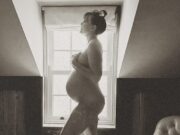 GOSSIP99 : Pregnant Daisy Lowe strips naked to show off her growing bump as she shares snaps from her countryside babymoon ahead of the birth of her second child