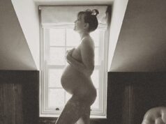 GOSSIP99 : Pregnant Daisy Lowe strips naked to show off her growing bump as she shares snaps from her countryside babymoon ahead of the birth of her second child