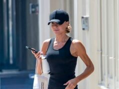 GOSSIP99 : Victoria Beckham flaunts her gym-honed arms in workout wear after treating herself to a Posh facial at friend’s Notting Hill beauty salon