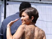 GOSSIP99 : Zendaya sizzles in a backless gown with intricate spiderweb detail as she perfects ‘method dressing’ at Spider-Man photocall in London