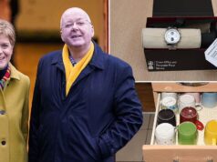 GOSSIP.CO.UK : Peter Murrell’s outrageous shopping list – £2,000 umbrellas, ex-wife’s book and Disney ramekins