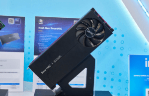 This PCIe card has 38 Xeon cores, 64GB RAM, two SSDs, and still found room for a USB port This PCIe card has 38 Xeon cores, 64GB RAM, two SSDs, and still found room for a USB port